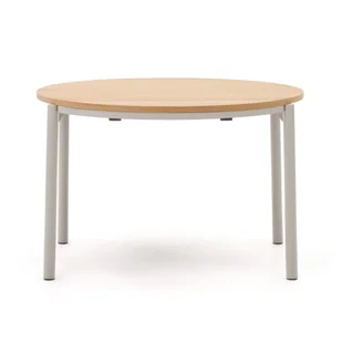 Okrągły rozkładany stół w dekorze dębu ø 120 cm Montuiri – Kave Home - Stoły - miniaturka - grafika 1