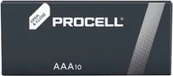 Baterie i akcesoria - Baterie Duracell Procell AAA/LR3 karton 10 sztuk (Duracell Procell AAA/LR3 karton 10szt) - miniaturka - grafika 1
