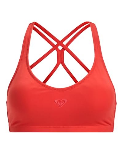 Roxy Biustonosz sportowy HEART INTO IT BRA Damski Czerwony XS
