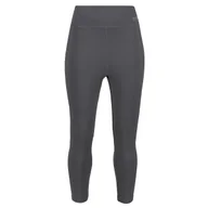 Spodnie sportowe damskie - Damskie legginsy Regatta Highton Pro 3/4 Rozmiar: XS / Kolor: szary - miniaturka - grafika 1