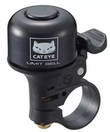 Dzwonki do roweru - CATEYE Dzwonek rowerowy, Limit Bell PB-800, czarny, rozmiar uniwersalny - miniaturka - grafika 1