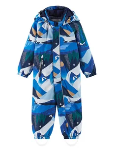 Reima Kombinezon zimowy Puhuri 5100116B Niebieski Regular Fit - Kombinezony dla dzieci - miniaturka - grafika 1