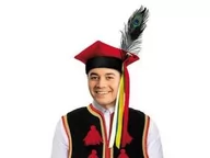 Dodatki do strojów karnawałowych - GAM Czapka Krakowiak - S 52 cm - 1 szt. EKZ-04272-1 - miniaturka - grafika 1