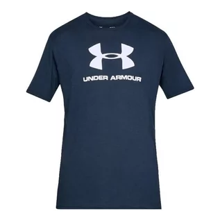 Koszulki męskie - Under Armour, Koszulka męska, Sportstyle Logo SS 1329590 408, granatowy, rozmiar L - grafika 1