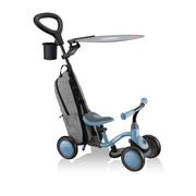 Rowerki trójkołowe - Rowerek wielofunkcyjny Globber LEARNING BIKE 3w1 DELUXE 639-200 Ash Blue - miniaturka - grafika 1