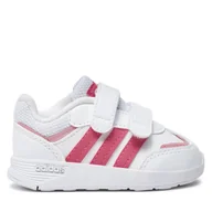 Buty dla dziewczynek - Sneakersy adidas Tensaur Switch JI1050 Biały - miniaturka - grafika 1