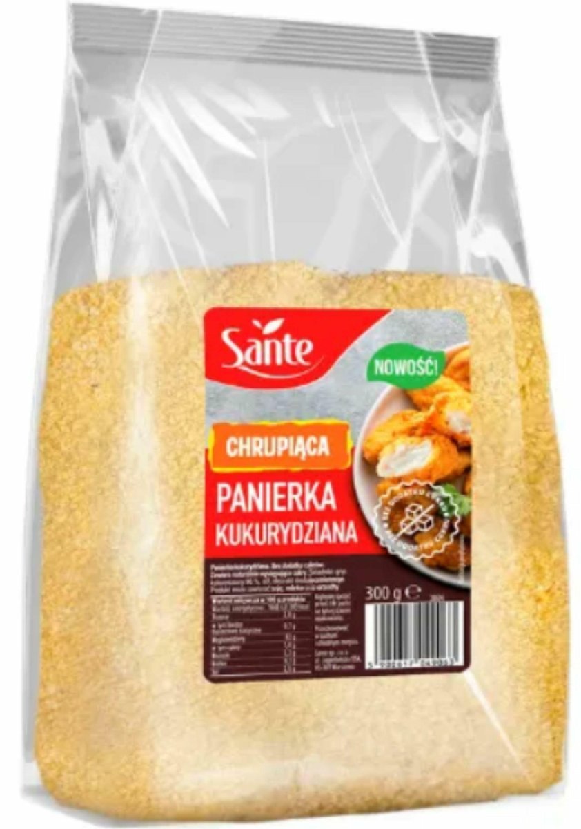 SANTE PANIERKA KUKURYDZIANA BEZ CUKRU 300G