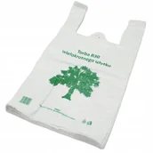 Akcesoria do pakowania - REKLAMÓWKI FOLIOWE TORBY LDPE 30×55 cm BARDZO GRUBE MOCNE 50 SZTUK BIAŁE - miniaturka - grafika 1