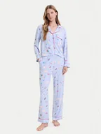 Piżamy damskie - Kate Spade Piżama KSI82756 Niebieski Relaxed Fit - miniaturka - grafika 1