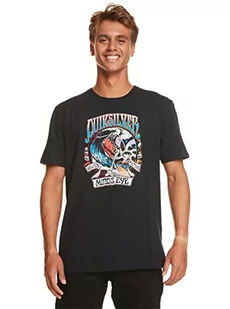 Quiksilver Podstawowa koszulka męska czarna S - Koszulki męskie - miniaturka - grafika 1