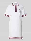Sukienki - Sukienka polo do kolan z naszywanym logo model 'Tasa' - miniaturka - grafika 1