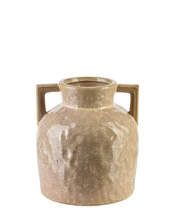 ARINA BEIGE Wazon 8x18x20,5cm - Wazony i flakony - miniaturka - grafika 1