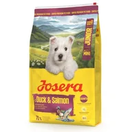 Sucha karma dla psów - Karma dla psa JOSERA Mini Junior Duck & Salmon z kaczką i łososiem 10 kg - miniaturka - grafika 1