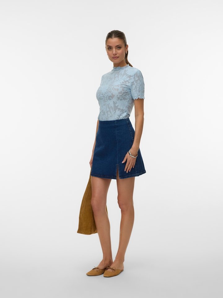 Vero Moda Bluzka w kolorze błękitnym