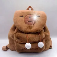 Maskotki i pluszaki - Pluszowy plecak kapibara tornister torba plecaczek 30 cm - miniaturka - grafika 1