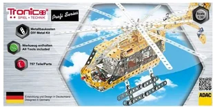 Tronico, klocki konstrukcyjne Helikopter, 10110 - Klocki - miniaturka - grafika 1