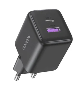 Ładowarka sieciowa Ugreen X516 30W GaN 1x USB-A 1x USB-C - szara - Ładowarki do telefonów - miniaturka - grafika 1
