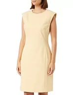 Etui na dokumenty i karty - s.Oliver BLACK LABEL Damska sukienka etui, krótka, żółta, 32, żółty, 32 - miniaturka - grafika 1