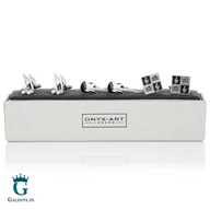 Spinki do mankietów i krawatów - Zestaw spinek do mankietów na prezent dla gitarzysty - miniaturka - grafika 1