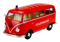 Samochody i pojazdy dla dzieci - WELLY 1963 VW VOLKSWAGEN T1 BUS STRAŻ POŻARNA 1:24 22095 - miniaturka - grafika 1