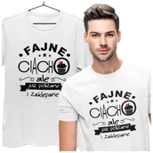 Walentynki - KOSZULKA NA WALENTYNKI PREZENT DLA CHŁOPAKA FAJNE CIACHO - miniaturka - grafika 1
