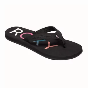 Japonki damskie ROXY Vista III czarne ARJL100866-BLK 36 (6 US) - Klapki i japonki damskie - miniaturka - grafika 1