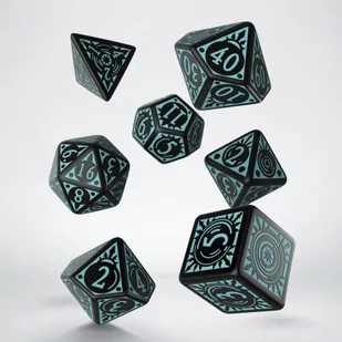 Q-Workshop Komplet kości Pathfinder - Iron Gods 9781601257550 - Akcesoria do gier planszowych - miniaturka - grafika 1