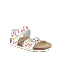 Sandały damskie - Primigi BIRKY, Niskie sandały damskie, Biały Multicolor, 36 EU, Biały Multicolor, 36 EU - miniaturka - grafika 1