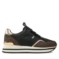 Sneakersy damskie - Sneakersy MICHAEL Michael Kors 43R4RNFSCD Brązowy - miniaturka - grafika 1