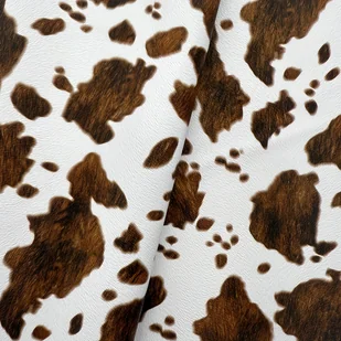 TEMU 12x53" Tkanina ze sztucznej skóry z motywem zwierzęcym - Wszechstronny materiał do rzemiosła na kokardy, kolczyki, etui do telefonów, - Rękodzieło - miniaturka - grafika 1