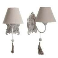 Lampy ścienne - Kinkiet w Stylu Prowansalskim Blanc MariClo'' D - miniaturka - grafika 1