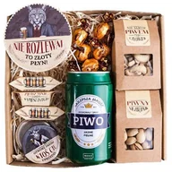 Zestawy upominkowe - PREZENT dla mężczyzny TATY CHŁOPAKA urodziny 18-99 przekąski skarpety - miniaturka - grafika 1