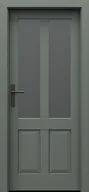 Drzwi wewnętrzne - Porta Drzwi Wewnętrzne Z Szybą Harmony A.1 Okleina Oliwka - miniaturka - grafika 1