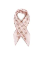 Apaszki i szaliki damskie - Guess Chusta AW5454 SIL03 Różowy - miniaturka - grafika 1