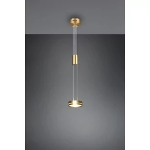 Trio Franklin LED lampa wisząca 1-punktowa mosiądz 326510108 - Lampy sufitowe - miniaturka - grafika 1