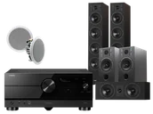 Kino domowe - Yamaha RX-A4A (czarny) + Diva 6 + 3 + 7 (czarny) + RD 260 - miniaturka - grafika 1