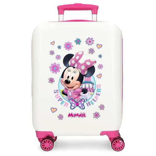 Disney Joumma Minnie Helpers walizka kabinowa, biała, walizka kabinowa