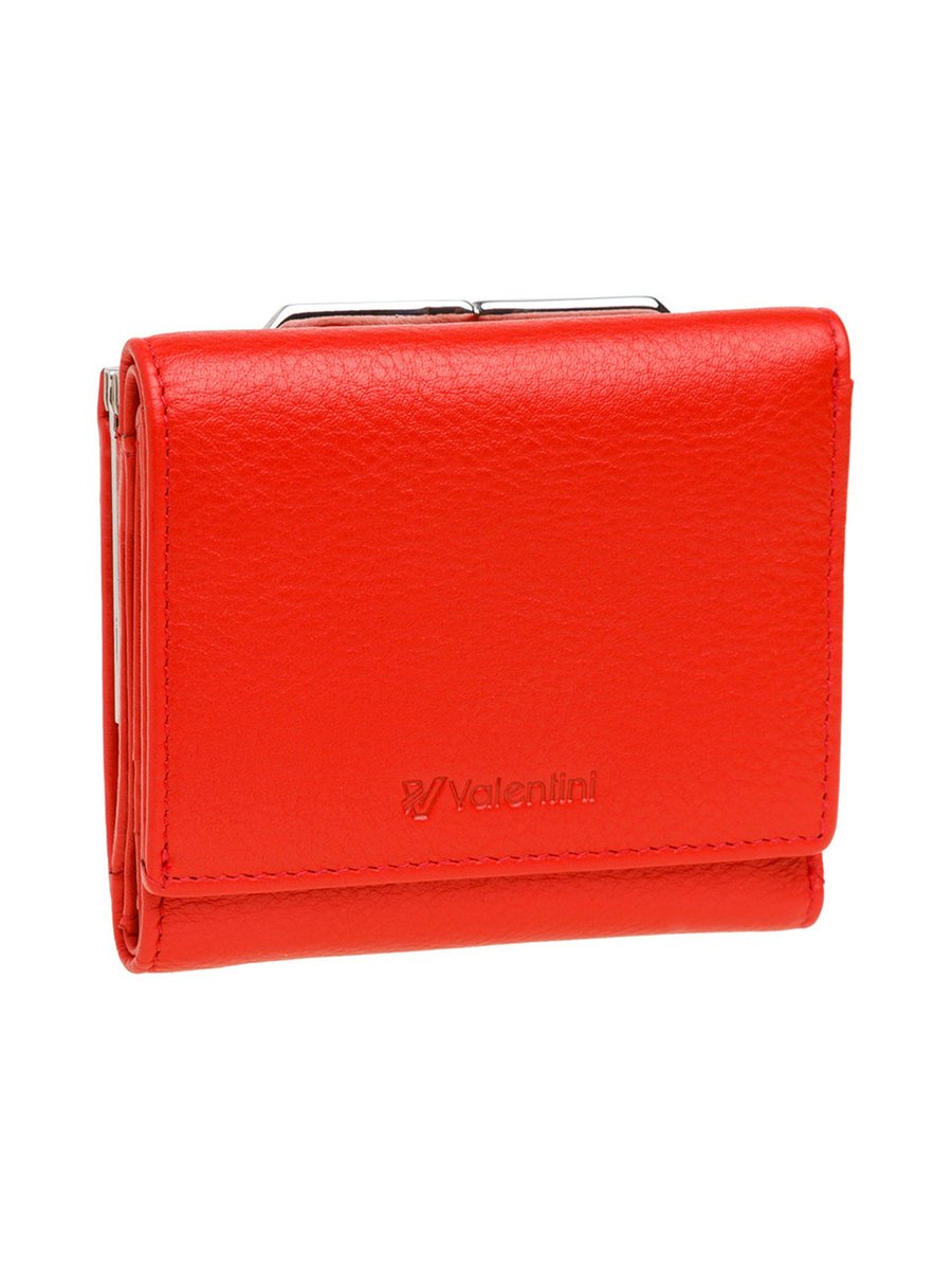 Portfel Damski Valentini Metallic 446 Czerwony
