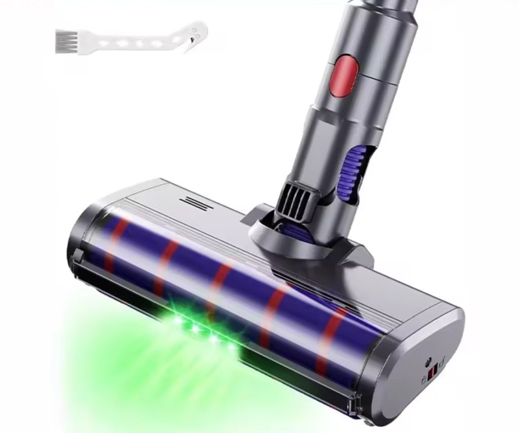 Szczotka podłogowa z podświetleniem LED do Dyson V7 V8 V10 V11 V15 Turbo