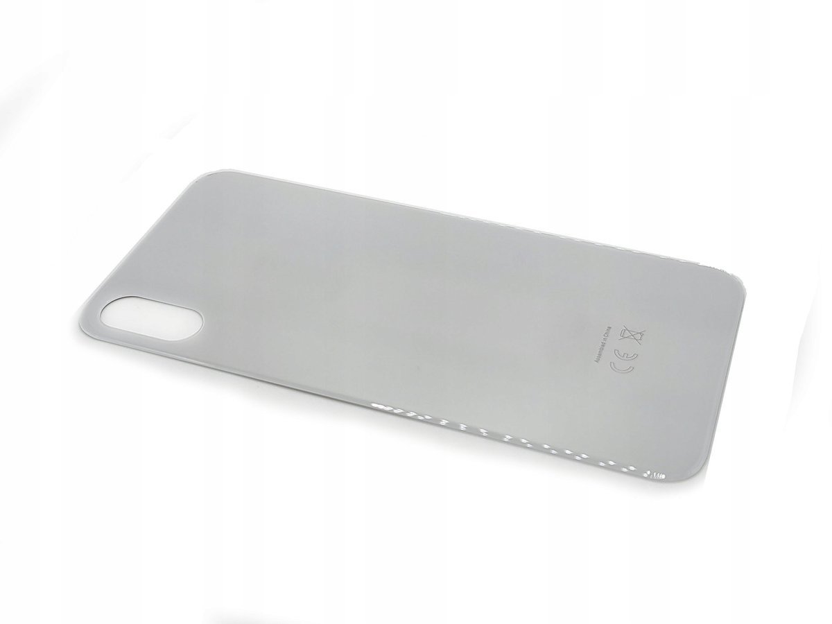 OBUDOWA PANEL TYŁ DO APPLE IPHONE XS A1920 A2097 BIG HOLE SREBRNY
