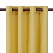 Zasłony - Zasłona Fayna 140 x 260 cm żółta - miniaturka - grafika 1