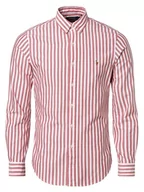 Koszule męskie - Polo Ralph Lauren - Koszula męska  Slim Fit, czerwony|biały - miniaturka - grafika 1