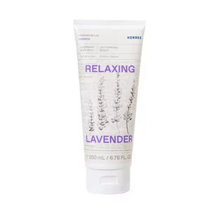Korres Relaxing Lavender Mleczko do ciała - Kosmetyki do kąpieli - miniaturka - grafika 1
