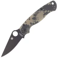 Noże - Nóż składany Spyderco Para Military 2 G-10 Camo, Black Blade (C81GPCMOBK2) - miniaturka - grafika 1