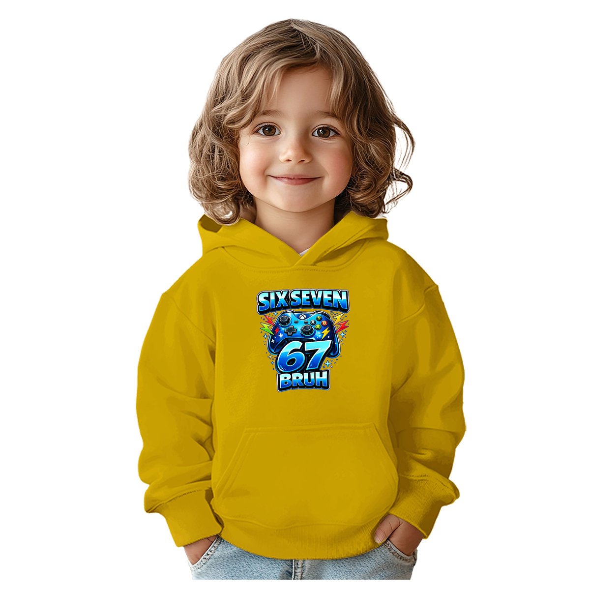 BLUZA DZIECIĘCA 67 SIX SEVEN VIRAL GAMER BRUH 134-140 CHŁOPIĘCA DZIEWCZĘCA