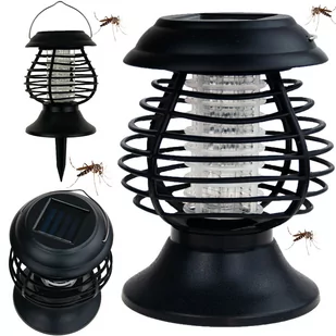 Solarna Lampa Owadobójcza Uv Na Komary Ćmy Owady - Lampy owadobójcze - miniaturka - grafika 1