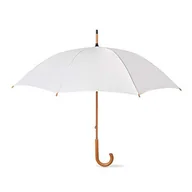 Parasole - eBuyGB Automatyczny klasyczny drewniany uchwyt Crook składany parasol - miniaturka - grafika 1