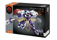 Roboty dla dzieci - iM.Master Klocki robot tygrys fioletowy 2w1 340 elementów - miniaturka - grafika 1