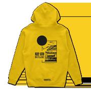 Odzież do sportów motorowych - Bluza z kapturem Nissan Skyline 32 GTR żółta-XS - miniaturka - grafika 1