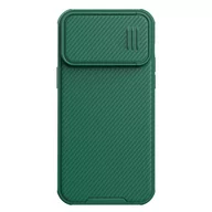 Szkła hartowane na telefon - Etui Nillkin CamShield S Apple iPhone 14 Pro Max zielone - miniaturka - grafika 1